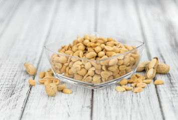 Roasted Peanuts (close-up shot)