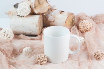 Nutral Christmas home decor