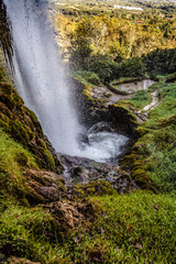 Naklejka na ściany i meble Edessa Waterfalls in Greece