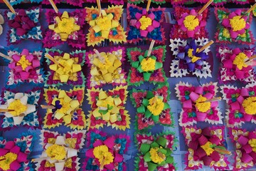 Various colors on Loy Krathong