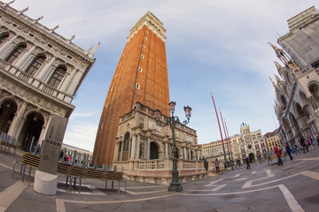 Fototapeta premium Piazzetta San Marco, Venedig, Italien 