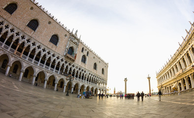 Fototapeta premium Piazzetta San Marco, Venedig, Italien 