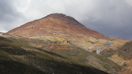 Cerro Rico en Potosí, Bolivia