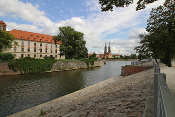 Centro de Wroclaw, Polonia