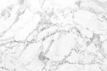 White marble texture background pattern with high resolution.