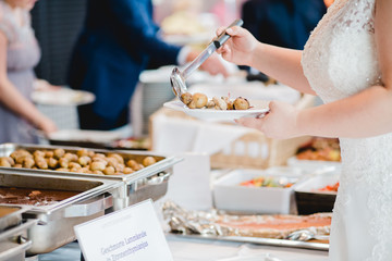 catering wedding buffet for events 