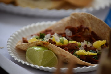 Taco vegano