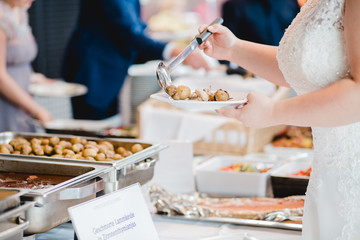 catering wedding buffet for events 