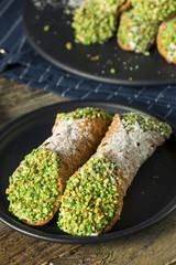 Traditional Homemade Sicilian Cannolis