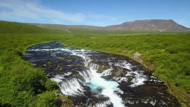 Island Bruarfoss Wasserfall