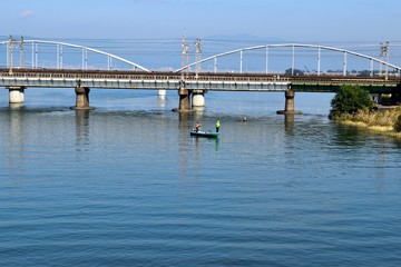瀬田川に架かる鉄橋