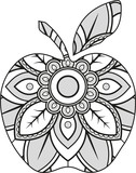 Download "Vector illustration of a mandala marijuana leaf ...