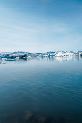 Fototapeta na wymiar Glacier Lake