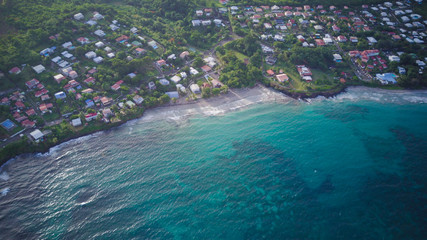 Views of Martinique from above