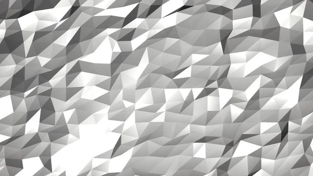 Grey abstract mosaic background. Modern geometrical abstract animation with gradient. A new texture for your design.