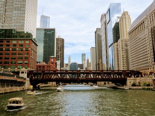 Fototapeta na wymiar Chicago sights to see