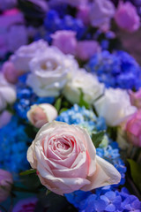 roses flower decoration for wedding event