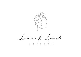 Lovely Couple Kissing