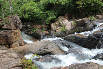 VUNG TAU, VIETNAM - JUN 10, 2013 - Suoi Tien Waterfall at Vung Tau, Vietnam