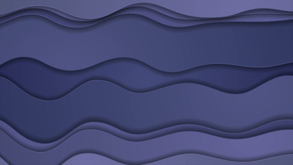 Fototapeta premium Blue and purple abstract wavy background