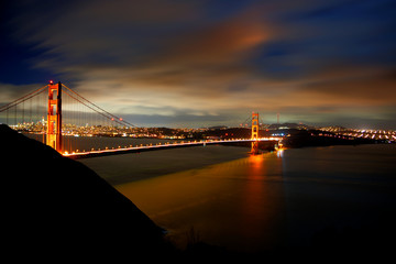 Golden Gate Bridge Nacht