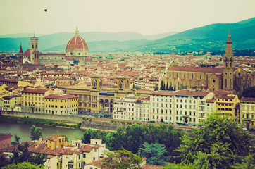 panorama of Florence