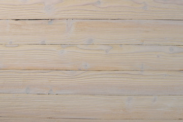 Fototapeta premium Textured old wooden background. Top view. Free space for text.