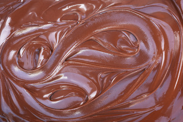 melted dark chocolate texture for pattern and background