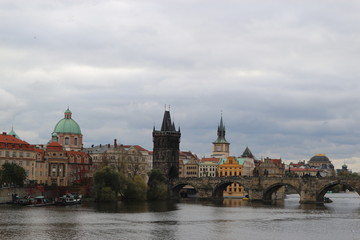 Naklejka premium charles bridge