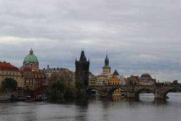 Naklejka premium charles bridge