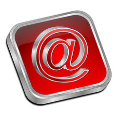 Fototapeta premium E-Mail Button - 3D illustration