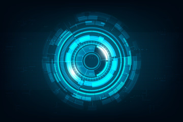 abstract vector hi speed internet technology background illustration