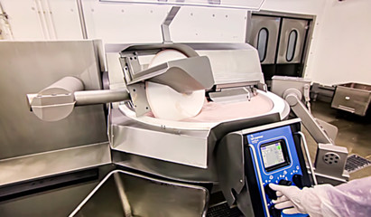 Abstract, blurry, bokeh background, image for the background. The concept of food production with human participation