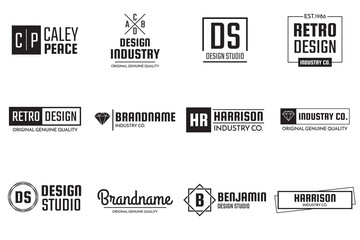 Minimal Vector Logo for banner