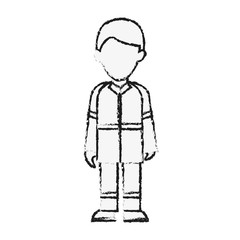 Paramedic emergency assistant icon vector illustration graphic design