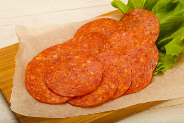 Pepperoni sausage
