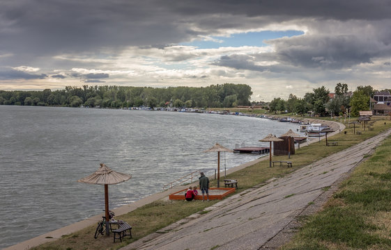 Quay on the river Tisa, Novi ( New ) Becej