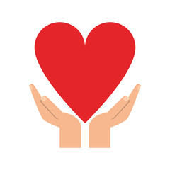 Heart medical symbol icon vector illustration graphic design