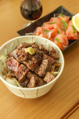 Delicious steak!