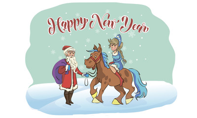 Russian Santa Claus. .