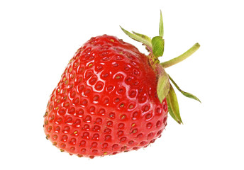 Strawberry isolated on white background