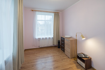 Room in modern flat.