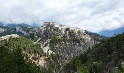 Fototapeta na wymiar Fort Victor-Emmanuel in Vanoise National Park