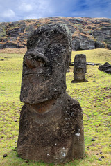 Rano Raraku - Moai – Osterinsel