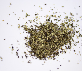 Spilled ground pepper
