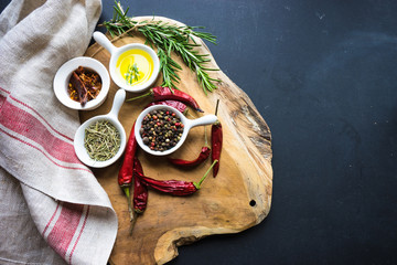 Organic food concept