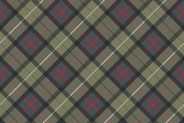 Pastel color plaid classic seamless pattern