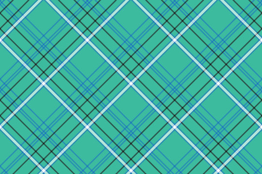 Green Blue Background Check Seamless Fabric Texture