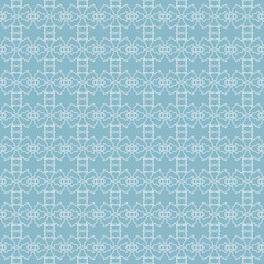 Geometric floral abstract pattern. Seamless background.