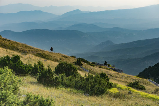 Mountaineering expedition at the Vikos- Aoos National Park in Greece